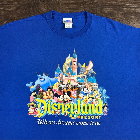 Disneyland Resort Where Dreams Come True Mickey Mouse & Friends Vintage T-Shirt - Picture 2 of 6